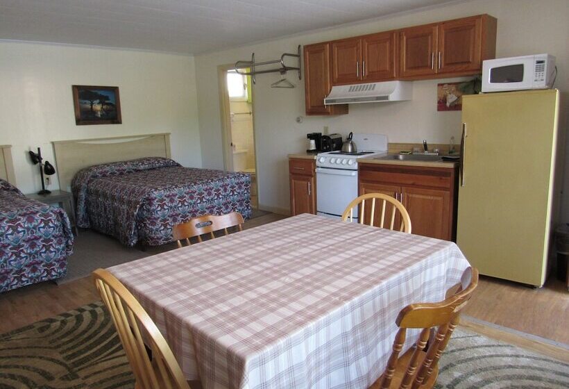 스탠다드 룸 더블 침대 2개, Acadia Gateway Motel