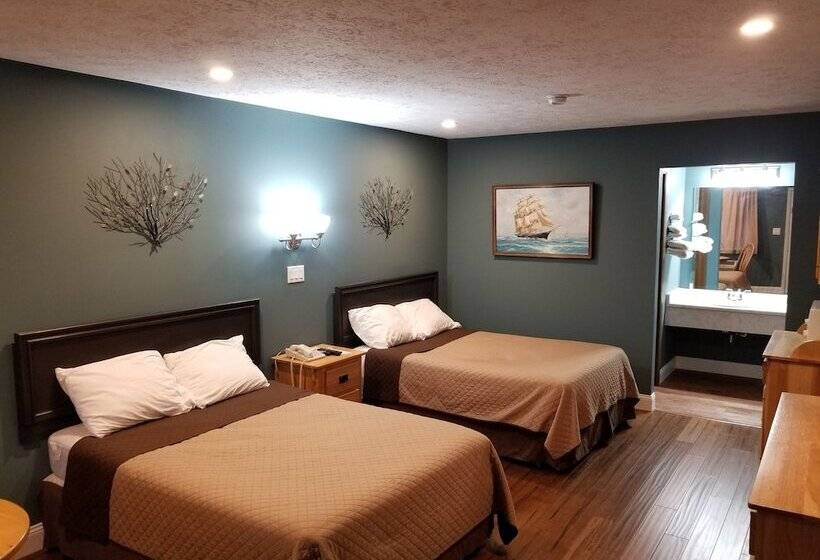 Номер Стандарт 2 Двуспальные Кровати, Brown S Motel