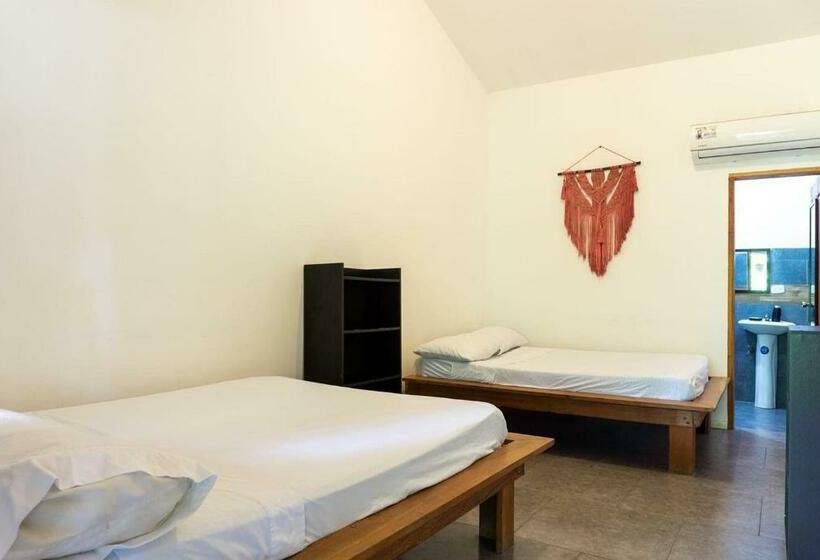 4인용 스탠다드 룸, Cabinas Playa Surf Hostel