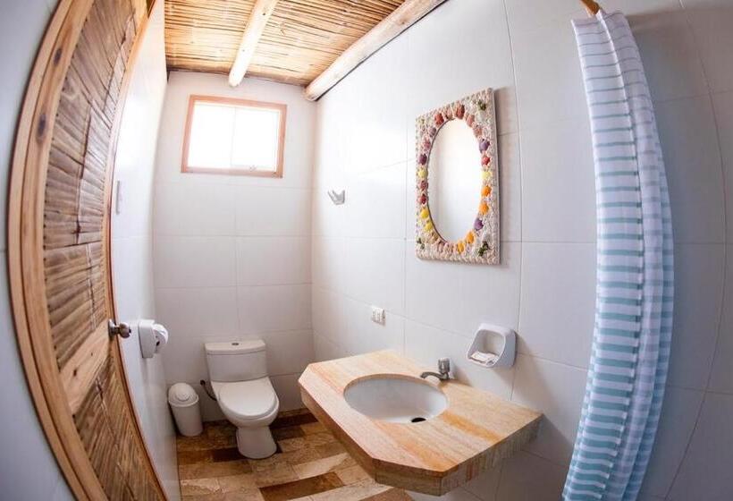 חדר דלוקס עם מרפסת נוף לים, Hamacas