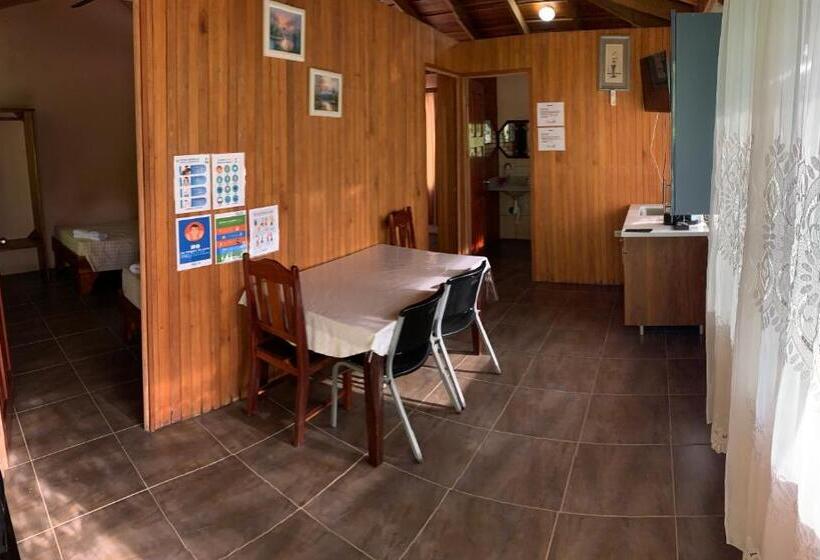 اتاق استاندارد چهارنفره با چشم‌انداز باغ, Laureles Collection Uvita   Cabinas Los Laureles