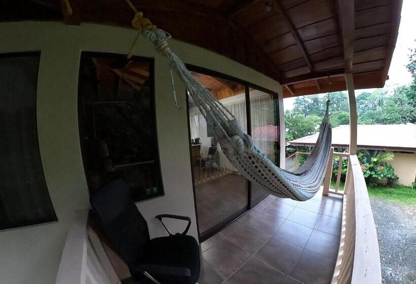 اتاق استاندارد چهارنفره با چشم‌انداز باغ, Laureles Collection Uvita   Cabinas Los Laureles