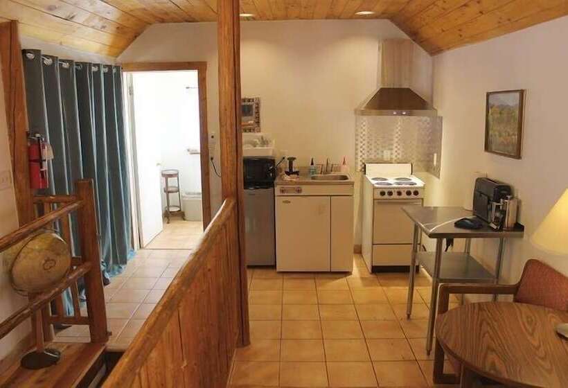 带观景的标准工作室, Snowmansion Taos Adventure Lodge