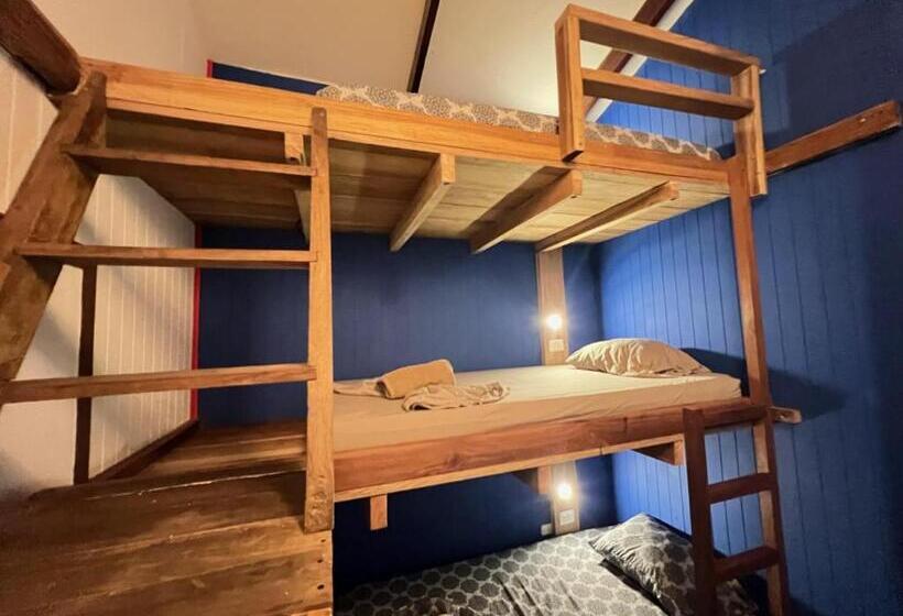 Трехместный Номер Стандарт Совместная Ванная, Playa 506 Beachfront Hostel