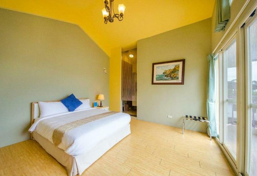 اتاق استاندارد با بالکن, 光腳丫宜蘭民宿