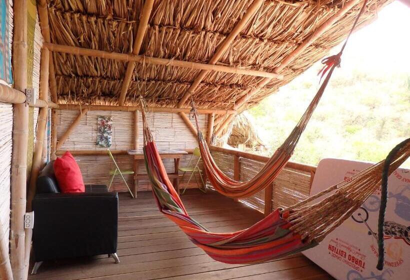 تختخواب در اتاق مشترک, Hostal Casa Horizonte