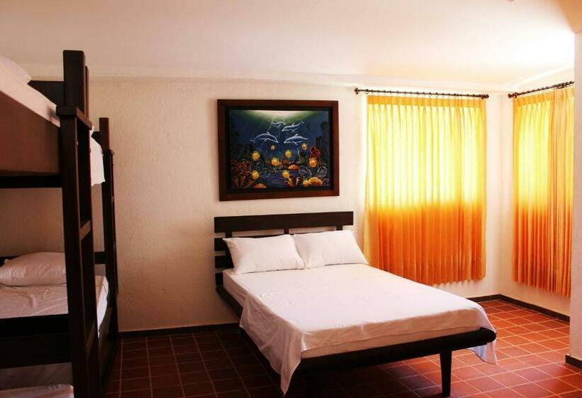 מיטה בחדר משותף, San Marcos Taganga