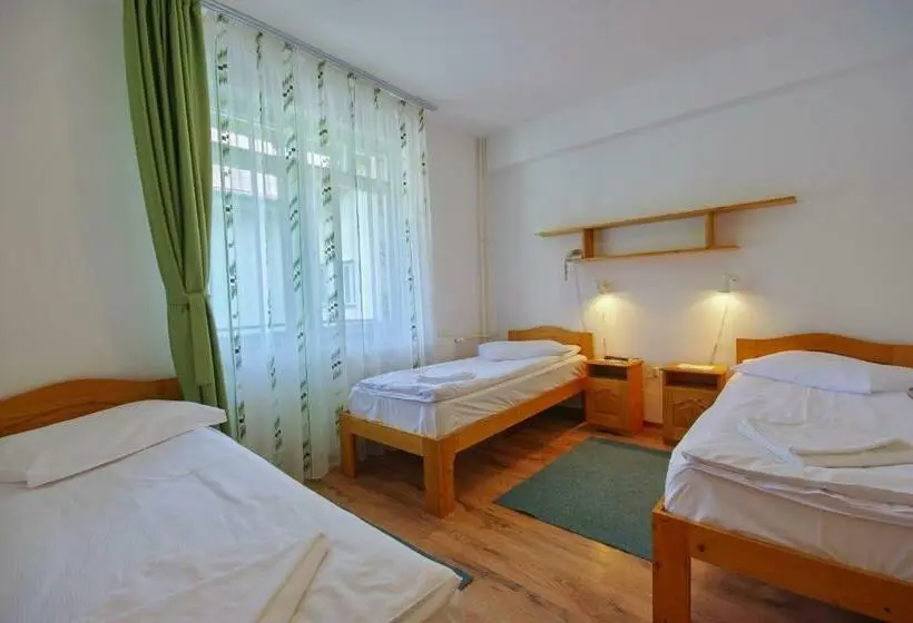 Standaard Driepersoonskamer met Balkon, Hostel Teleki