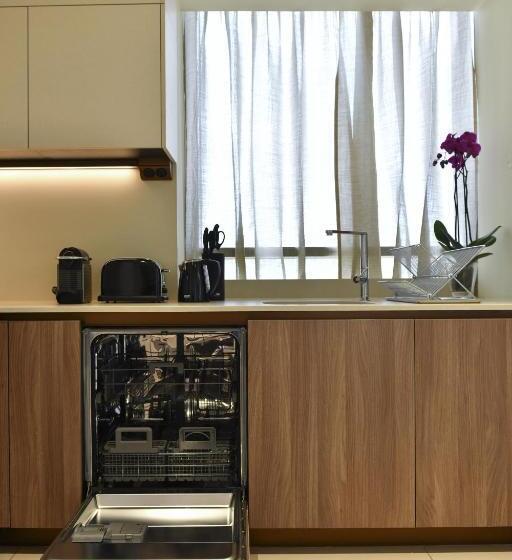 带2个卧室带海景的公寓, Voco Doha West Bay Suites, An Ihg