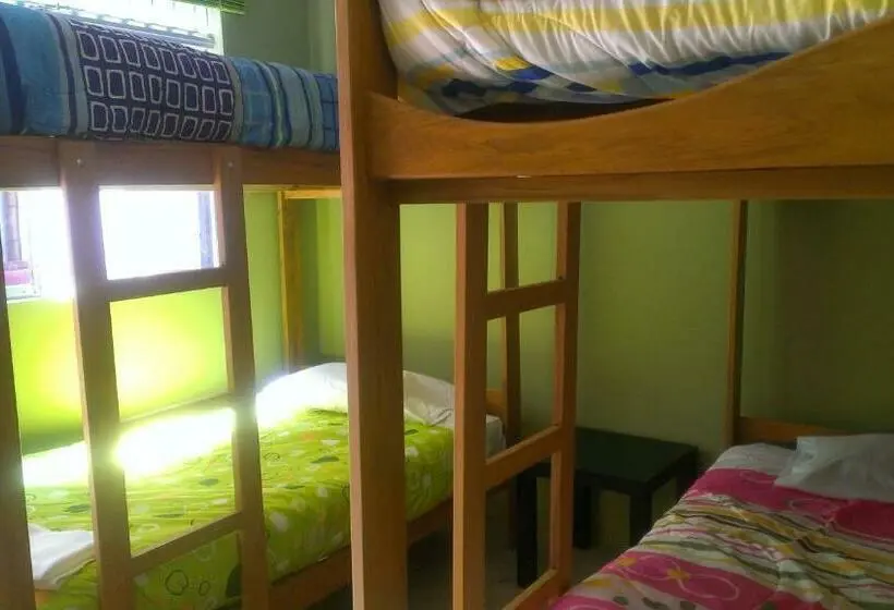 Standard Neljän Hengen Huone Jaettu Kylpyhuone, El Buen Samaritano Backpackers   Hostel