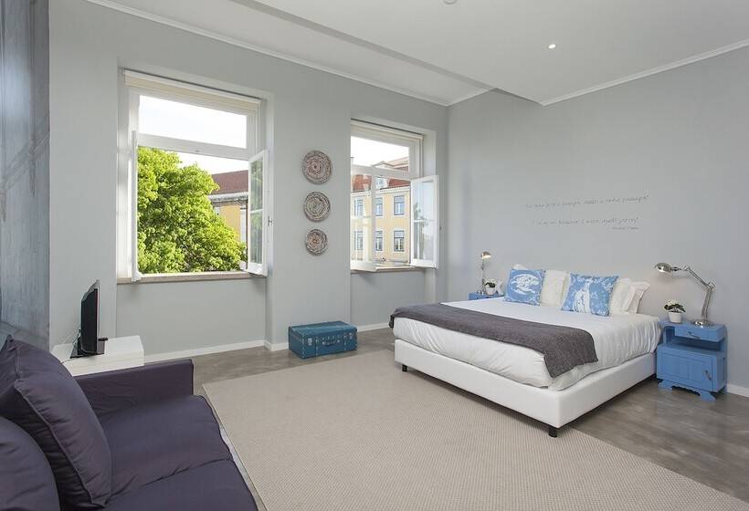 سوئیت با چشم‌انداز رودخانه, Emporium Lisbon Suites