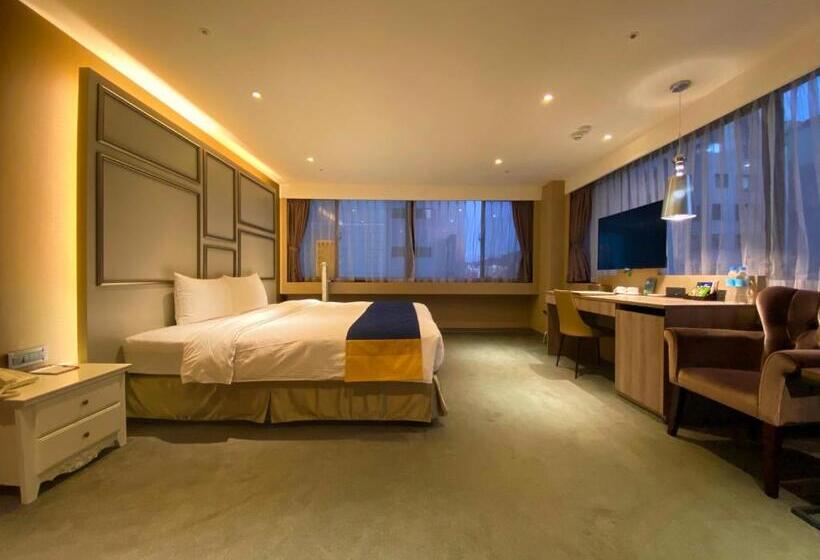 اتاق اجرایی با تخت بزرگ, Green World Zhongxiao