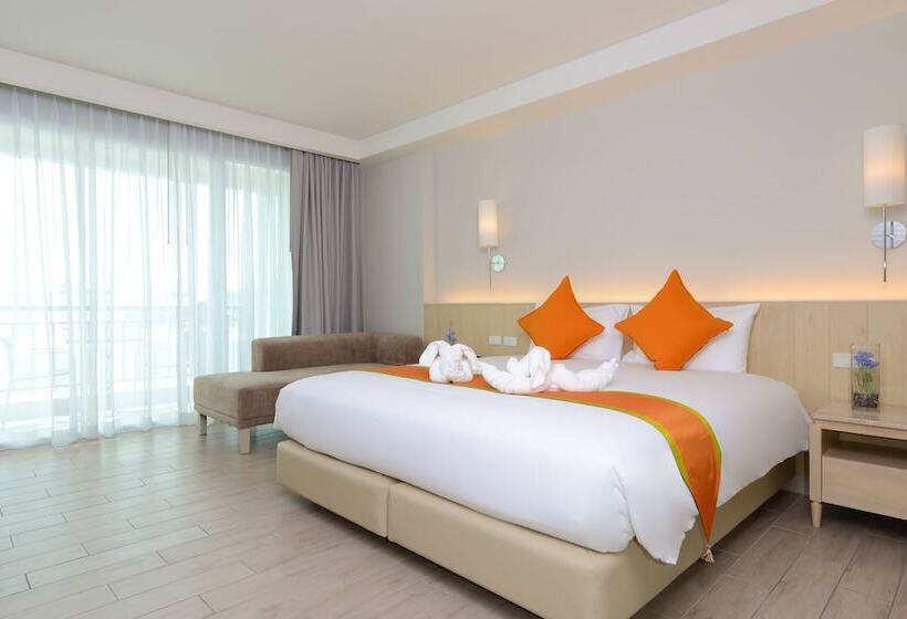 스탠다드 룸 킹사이즈 침대, Hisea Huahin