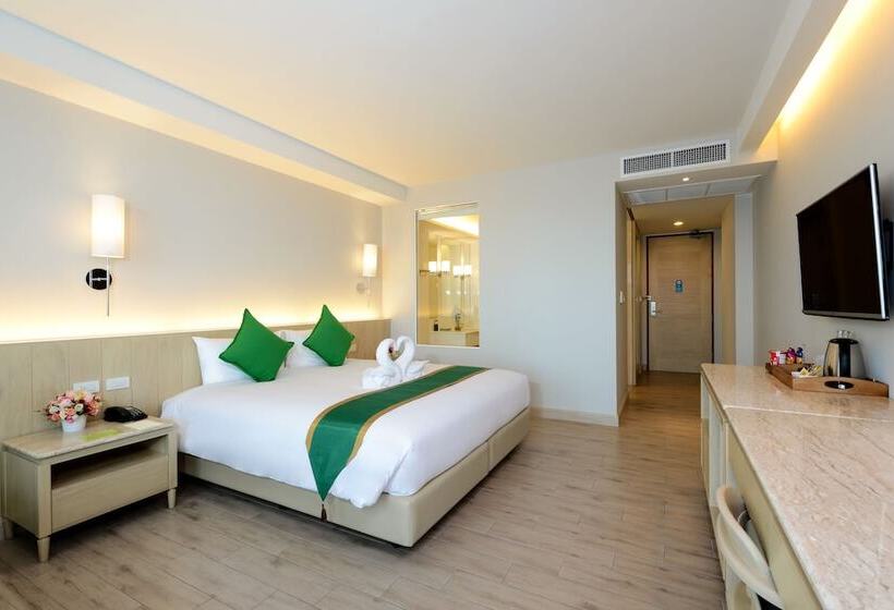 חדר דחוקס עם מיטת קינג, Hisea Huahin