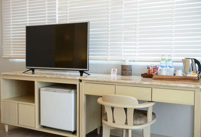 חדר דחוקס עם מיטת קינג, Hisea Huahin