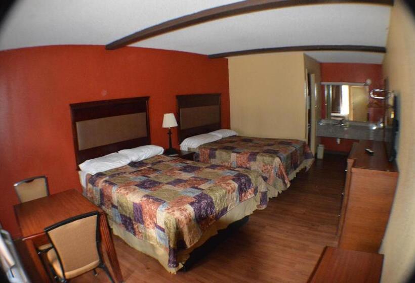 스탠다드 룸 더블 침대 2개, Sun Down Lodge