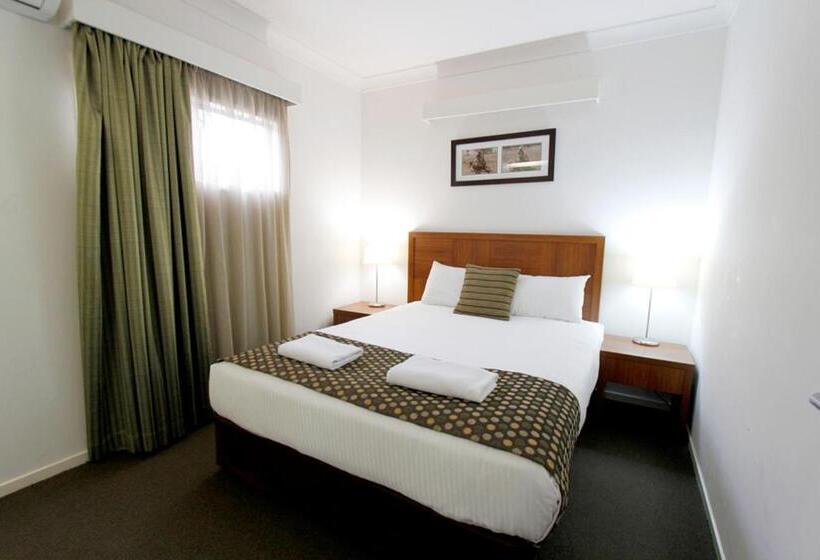 침실 2개 스위트, Chinchilla Downtown Motor Inn