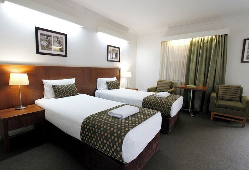 침실 2개 스위트, Chinchilla Downtown Motor Inn
