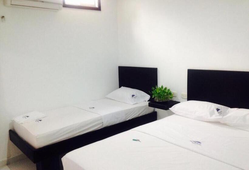 اتاق استاندارد سه نفره, Rio Hotel Montería