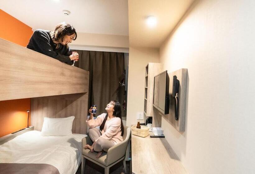 스탠다드 룸 2층 침대, Sanrriott Shinsaibashi