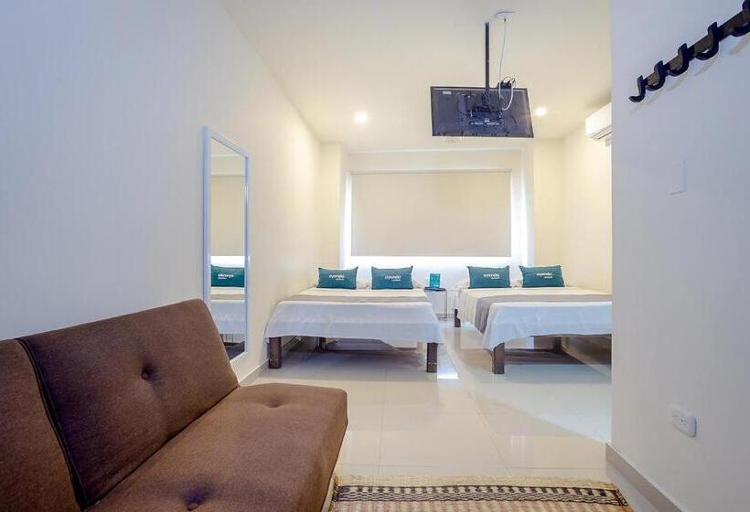 اتاق استاندارد چهار تخته, Ayenda Hotel Alejandría