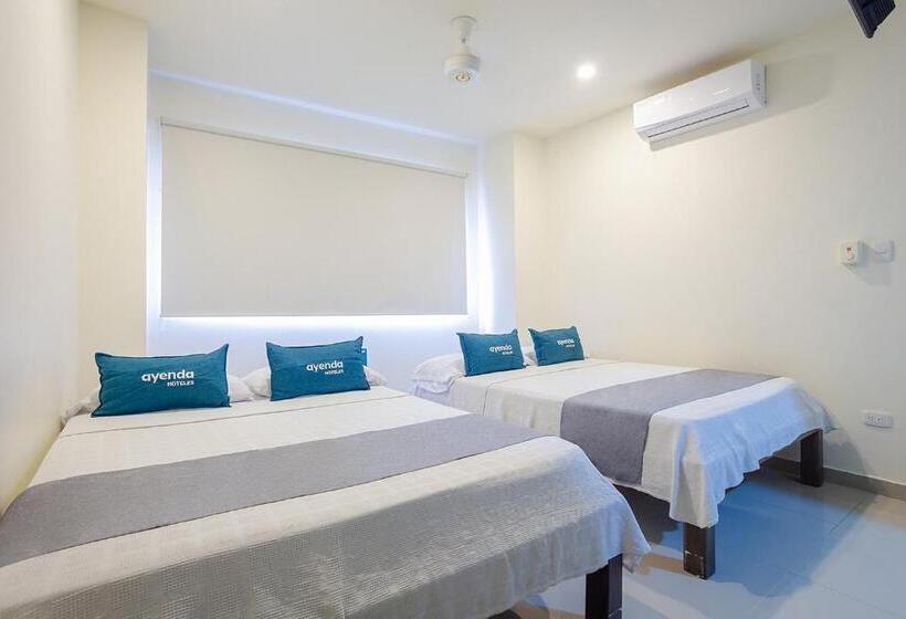 اتاق استاندارد چهار تخته, Ayenda Hotel Alejandría