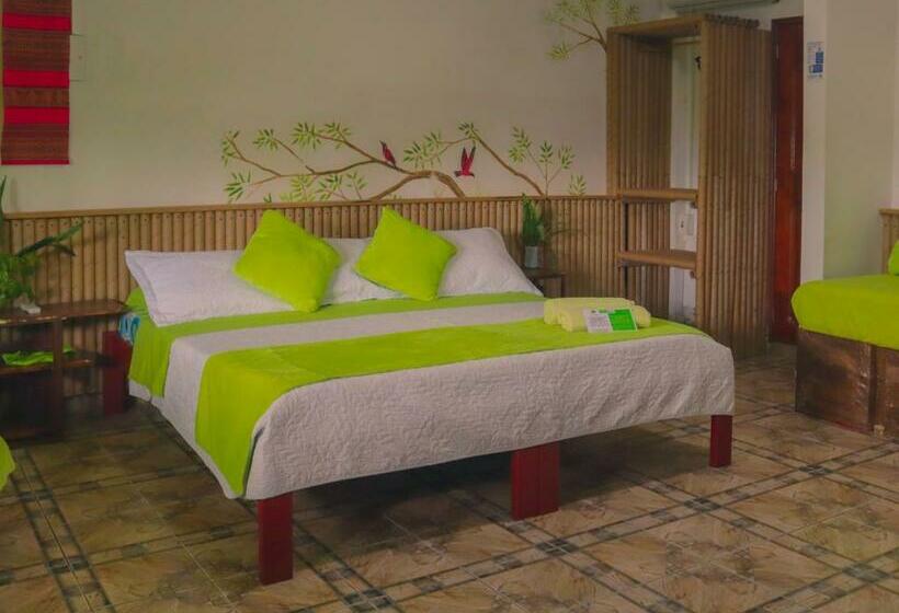 غرفة كومفورت ثلاثية, Eco Hotel El Refugio De La Floresta