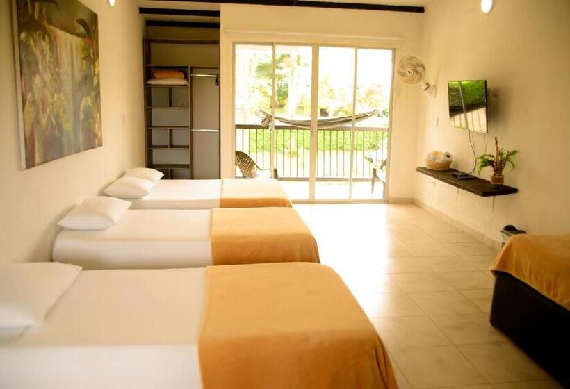 プレミアム４ベッドルーム, Finca Hotel Loma Verde