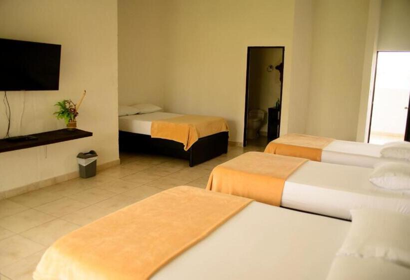 패밀리 룸, Finca Hotel Loma Verde