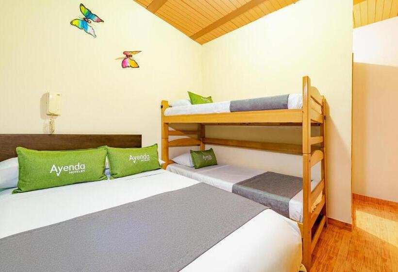 اتاق استاندارد چهار تخته, Eclipse Villavicencio