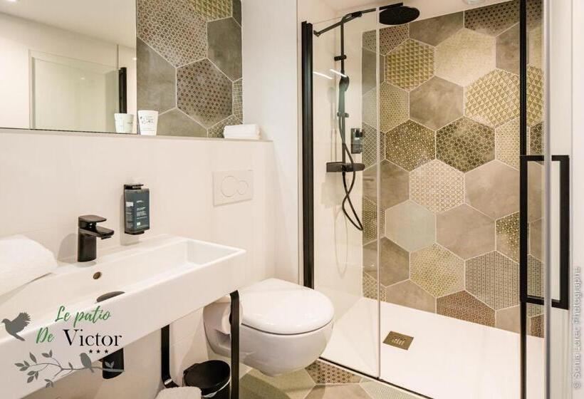 غرفة عائلية, Hôtel Le Patio De Victor, Lorient