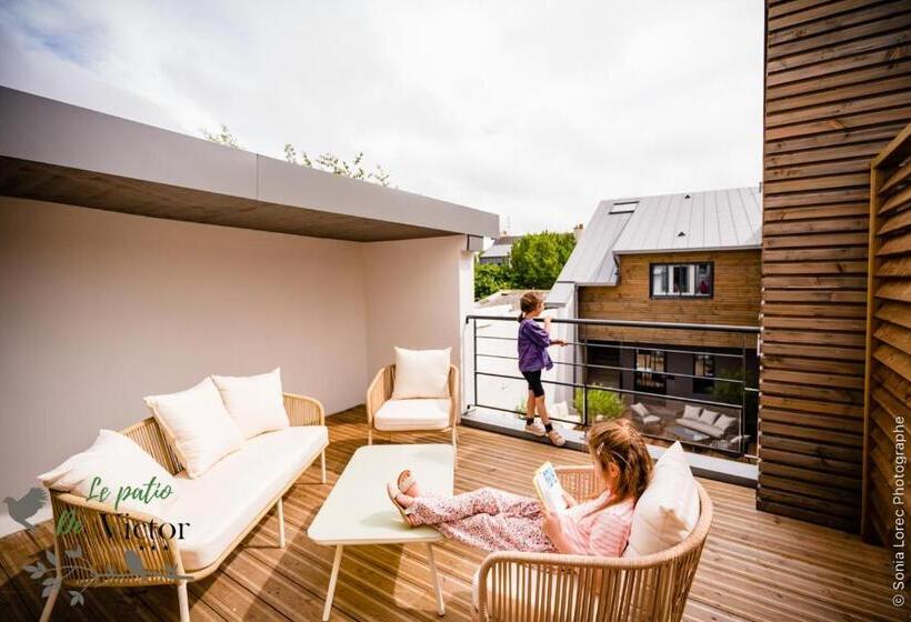 غرفة عائلية, Hôtel Le Patio De Victor, Lorient