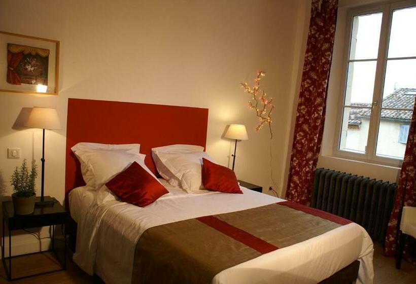 디럭스 룸 가든 전망, La Maison Rouge D Uzes B&b