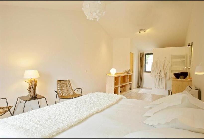디럭스룸 공원 전망, La Maison Rouge D Uzes B&b