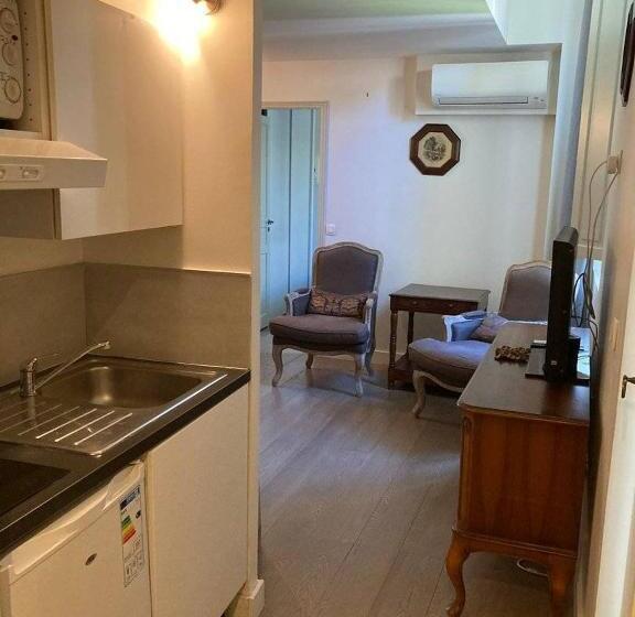 דירה בת חדר שינה 1 עם מרפסת, La Maison Des Augustins B&b, Spa Et Fitness