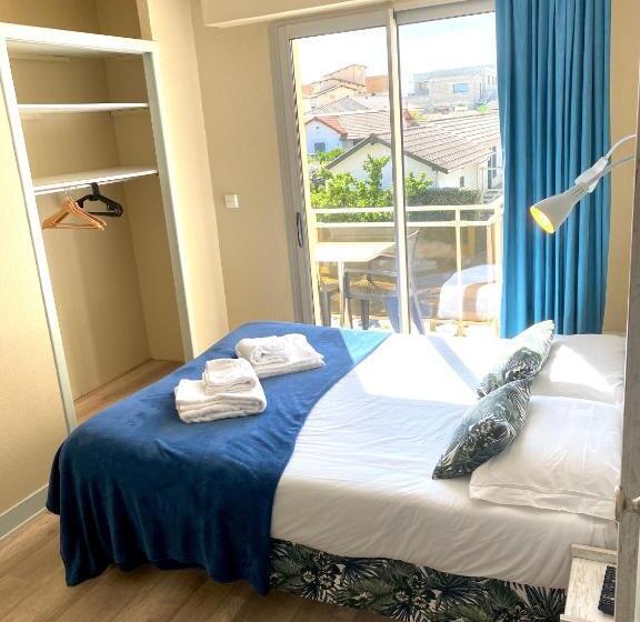 חדר סטנדרט עם מרפסת, Hôtel Le Plaisance