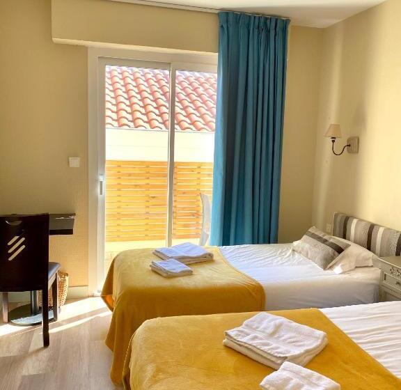 חדר סטנדרט עם מרפסת, Hôtel Le Plaisance