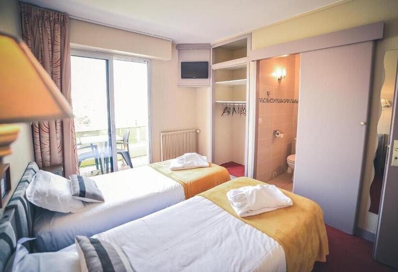 חדר סטנדרט עם מרפסת, Hôtel Le Plaisance