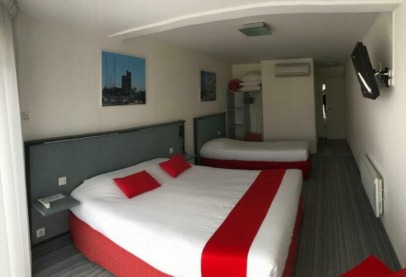 스탠다드 트리플 룸, Logis Hôtel Le Rochelois