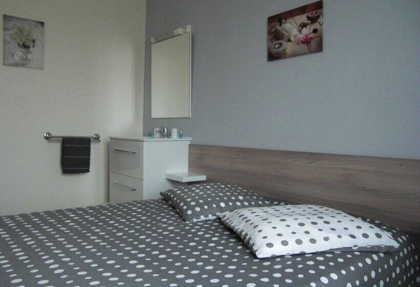 带共用浴室的标准房间, Le Colbert Epernay