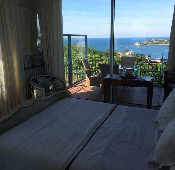 חדר סטנדרט נוף לים, Villa Erresiñolettean