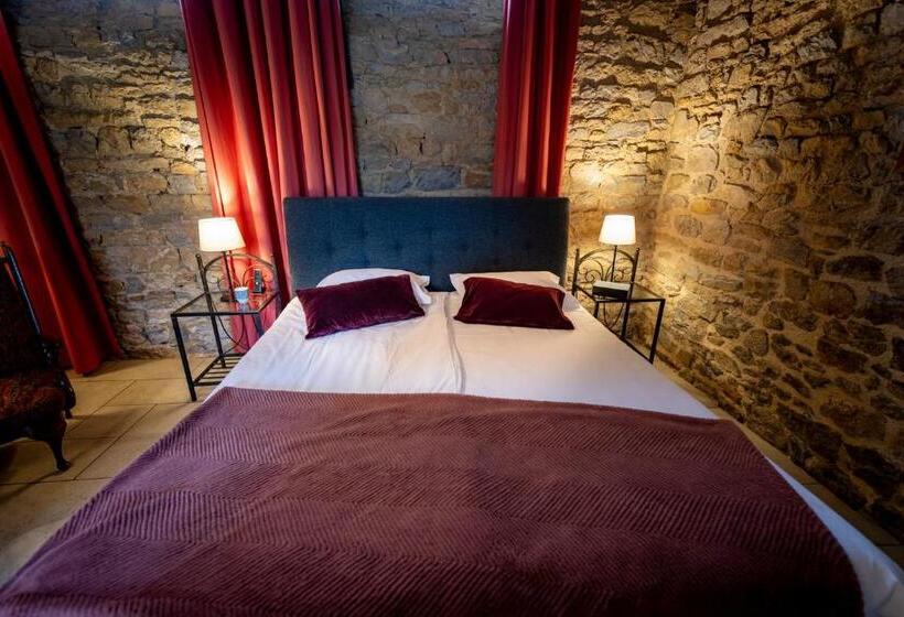 디럭스 룸 킹사이즈 침대, Domaine De La Pommeraye & Spa