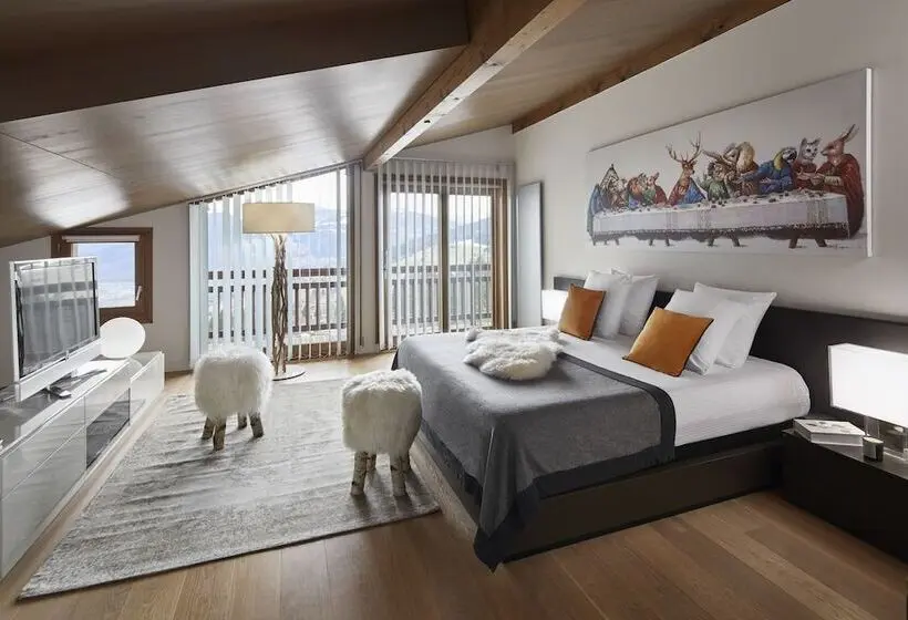 スタンダードルーム, Chalet Alpen Valley, Montblanc