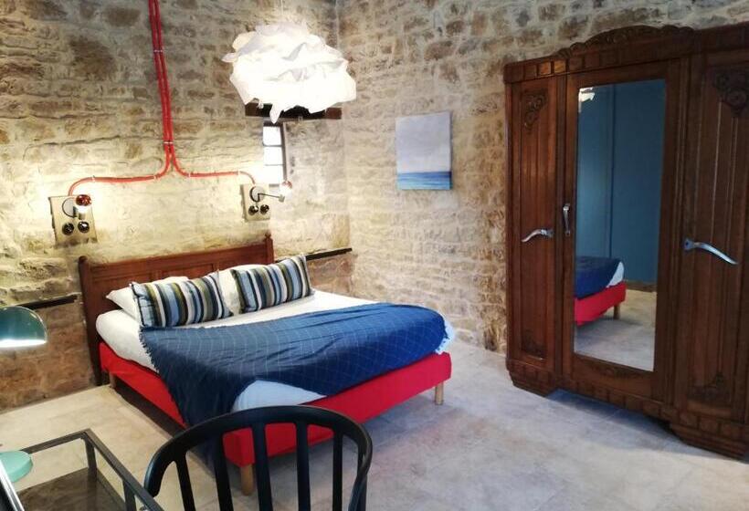 디럭스 룸 킹사이즈 침대, Domaine De La Pommeraye & Spa