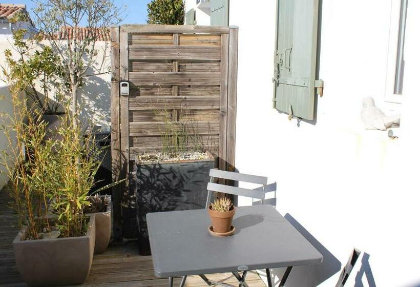 إستوديو قياسى مزودة بتراس, Fleur De Ré