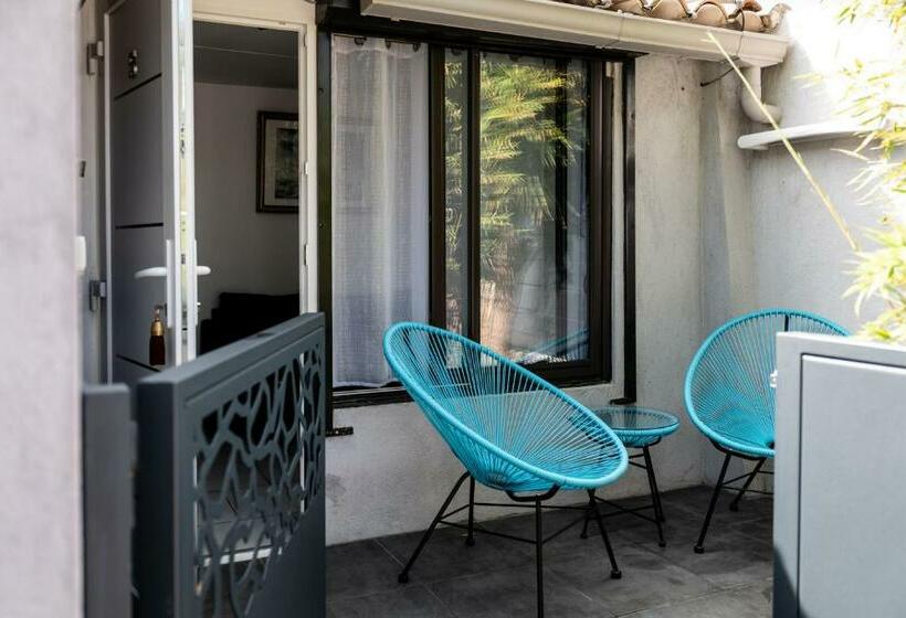 Номер Стандарт Внутренний, Hôtel Eden Cassis   Parking Privé