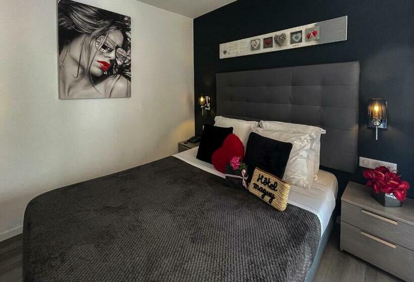 带大床的标准间, Hôtel Eden Cassis   Parking Privé