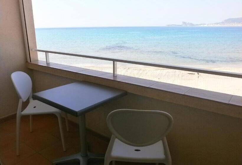 חדר סטנדרט נוף לים עם מרפסת, Au Tapis De Sable