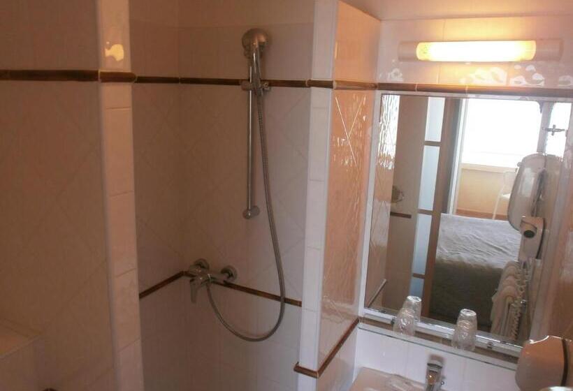 חדר סטנדרט נוף לים עם מרפסת, Au Tapis De Sable