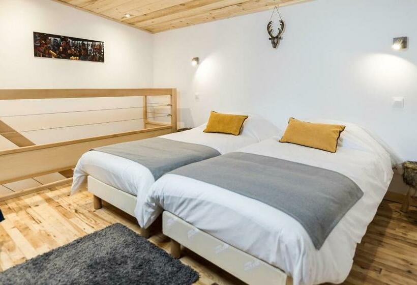 スタンダード4人部屋, Chamois Lodge